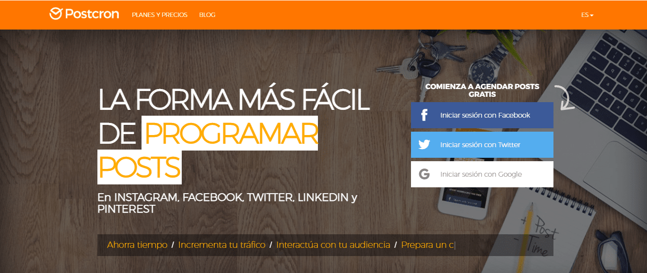 postcron - programar stories - piñata marketing